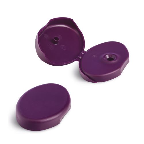 Eco low profile oval flip-top cap (#741)